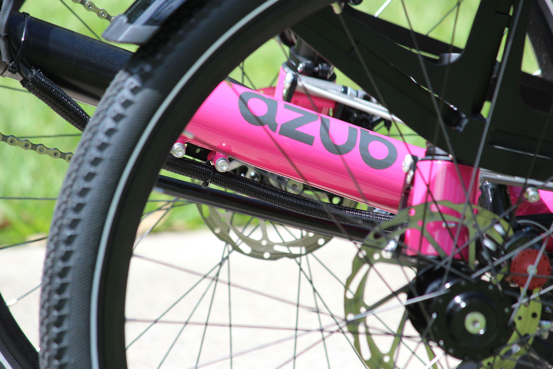 Azub TiFlyX recumbent trike